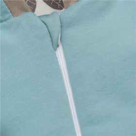 Zateplený jarní overal s kapucí New Baby Spring mint Dle obrázku