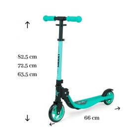 Dětská koloběžka Milly Mally Scooter Smart mátová