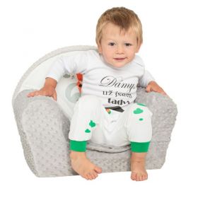 Body s potiskem New Baby Dámy, už jsem tady! - dárkové balení Bílá