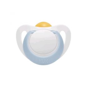 Šidítko latex NUK Star 0-6 m modrý | 0-6 m
