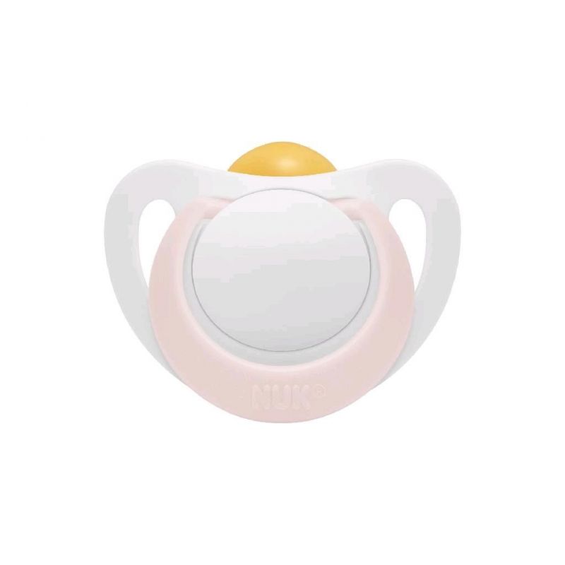 Šidítko latex NUK Star 0-6 m růžový