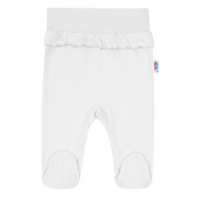 2-dílná kojenecká souprava New Baby Stripes bílá
