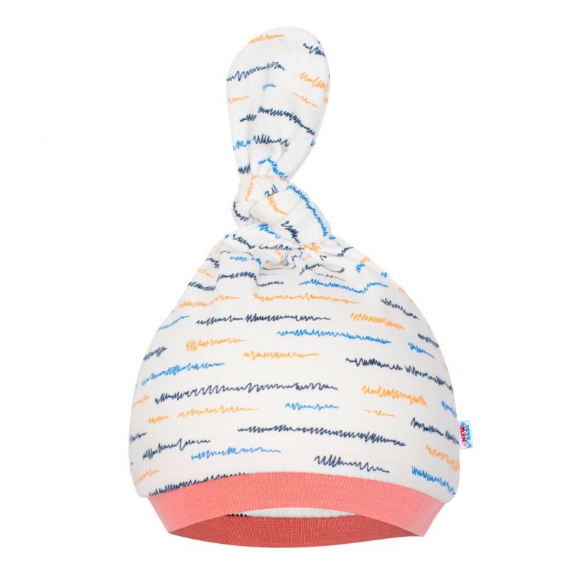 Kojenecká bavlněná čepička New Baby Summertime holka Dle obrázku