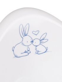 Dětský nočník Bunny bílý TEGA