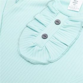 Kojenecké body New Baby Stripes ledově modré