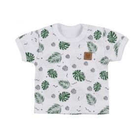 Kojenecké tričko s krátkým rukávem Koala Nature Zelená | 62 (3-6m), 68 (4-6m), 74 (6-9m), 80 (9-12m)