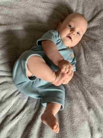 Kojenecká letní souprava tričko a kraťásky New Baby Practical Dle obrázku