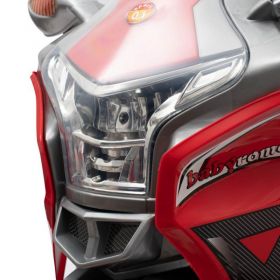 Dětská elektrická motorka Baby Mix RACER červeno-černá