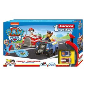 Autodráha Carrera FIRST Paw Patrol Track Patrol 2,9m MILLY MALLY