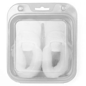 Kojenecké zimní capáčky ke křtu New Baby 12-18 m holka Bílá