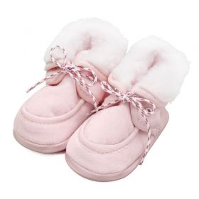 Kojenecké zimní capáčky New Baby růžové 3-6 m | 3- 6 m