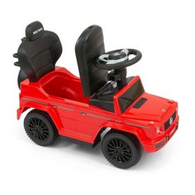 Odrážedlo s vodící tyčí MERCEDES G350d Milly Mally červené