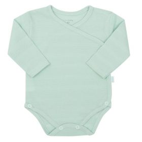 7-dílná kojenecká soupravička do porodnice New Baby I AM mátová Zelená