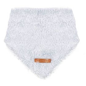 Zimní kojenecká čepička s šátkem na krk New Baby Teddy bear šedo růžová Šedá