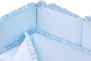 5-dílné ložní povlečení Belisima PURE 100/135 blue