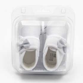 Kojenecké capáčky s mašličkou New Baby bílá 3-6 m