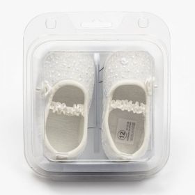 Kojenecké krajkové baletky capáčky New Baby béžová 12-18 m