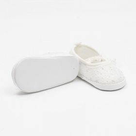 Kojenecké krajkové baletky capáčky New Baby béžová 0-3 m