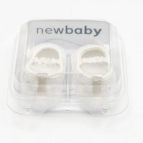 Kojenecké krajkové baletky capáčky New Baby béžová 0-3 m
