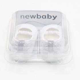 Kojenecké krajkové baletky capáčky New Baby bílá 12-18 m
