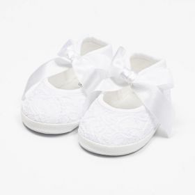 Kojenecké krajkové capáčky New Baby bílá 12-18 m | 12-18 m