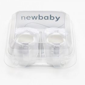 Kojenecké saténové capáčky New Baby bílá 12-18 m