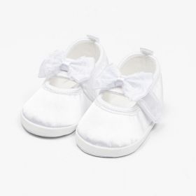 Kojenecké saténové capáčky New Baby bílá 3-6 m | 3- 6 m