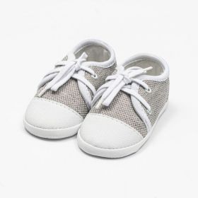 Kojenecké tenisky capáčky New Baby jeans šedá 0-3 m Šedá | 116/122