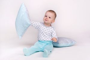 Kojenecká košilka New Baby Classic II šedá s hvězdičkami Šedá