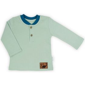Kojenecké bavlněné tričko Nicol Ivo zelená | 68 (4-6m), 74 (6-9m), 80 (9-12m), 86 (12-18m)