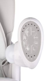 Dětská jídelní židlička 2v1 Caretero Indigo light grey