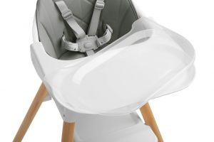Jídelní židlička CARETERO Bravo grey