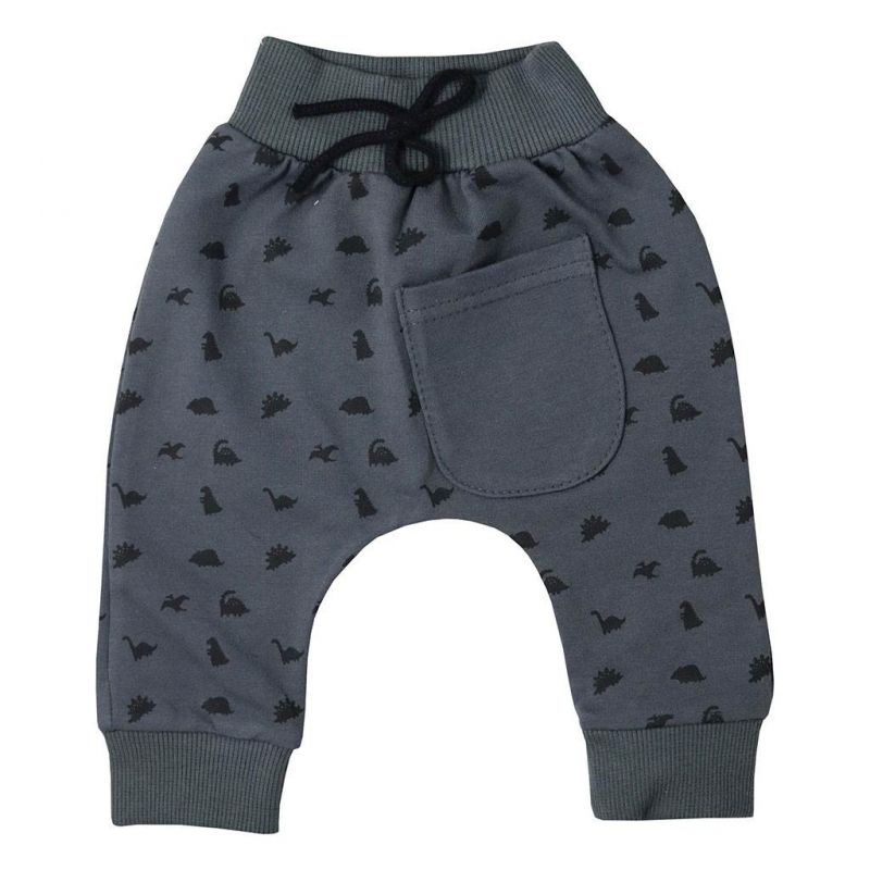 Kojenecké tepláčky Koala Dinosaur šedá Šedá
