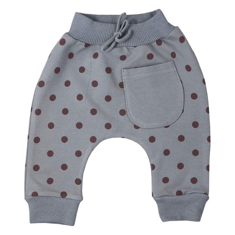 Kojenecké tepláčky Koala Dots šedá Šedá