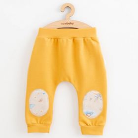 Kojenecké tepláčky New Baby Víla Hnědá | 56 (0-3m), 62 (3-6m)