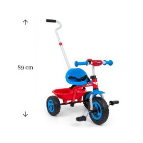 Dětská tříkolka Milly Mally Boby TURBO Cool Red