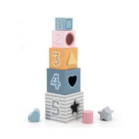 Dřevěná pyramida s číslicemi Viga