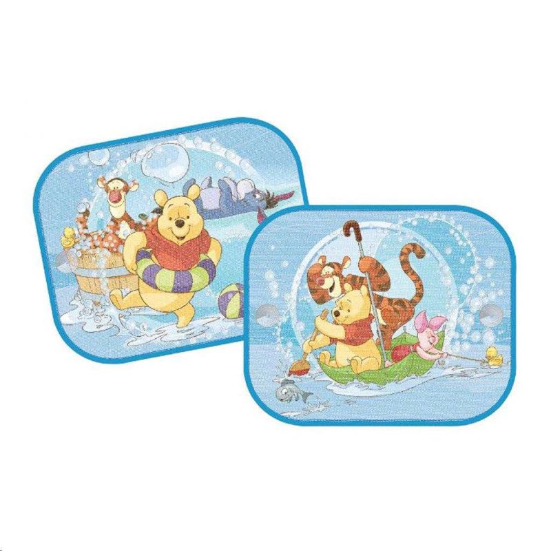 Stínítka do auta 2 ks v balení Disney Winnie the pooh KAUFMANN