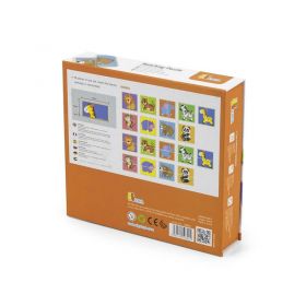 Dřevěná puzzle Viga Zvířátka 36ks