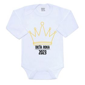 Body s potiskem New Baby Dieťa roka 2023 - darčekové balenie Bílá