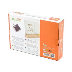 Dřevěné magnetické písmenka Viga