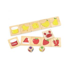 Dřevěné puzzle Barvy Viga