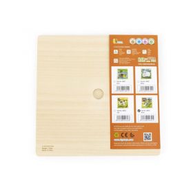 Dřevěné puzzle pro nejmenší Viga 9 ks Koníci