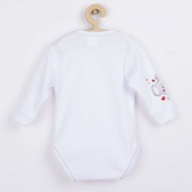 Soupravička 4-dílná New Baby Sloník bílo šedá Šedá