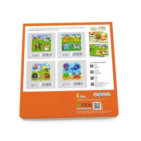 Dřevěné vkládací puzzle hmyz Viga
