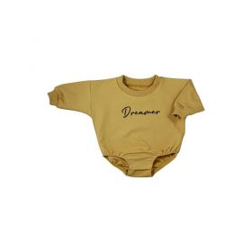 Kojenecké teplákové body baggy Koala Dreamer hořčicová Dle obrázku | 62 (3-6m), 74 (6-9m)