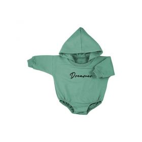 Kojenecké teplákové body baggy s kapucí Koala Dreamer zelená | 74 (6-9m)