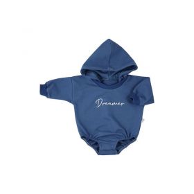 Kojenecké teplákové body baggy s kapucí Koala Dreamer modrá | 62 (3-6m), 68 (4-6m), 74 (6-9m), 80 (9-12m), 86 (12-18m)