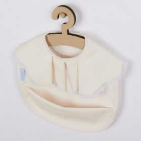 Luxusní omyvatelný bryndák New Baby 34x25 girl