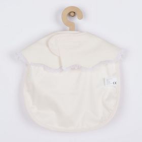 Luxusní omyvatelný bryndák New Baby 34x25 girl